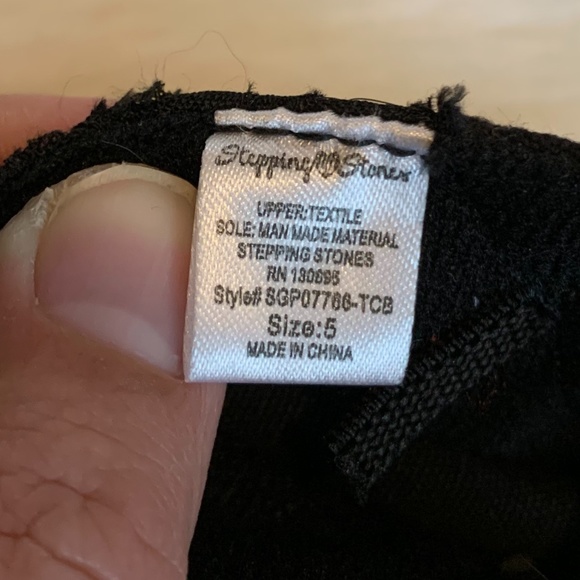 Black Toddler Hightops - Picture 4 of 5